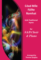 Cead Mile Failte Romhat SAB choral sheet music cover